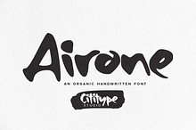 Airone - Organic Handwritten Font