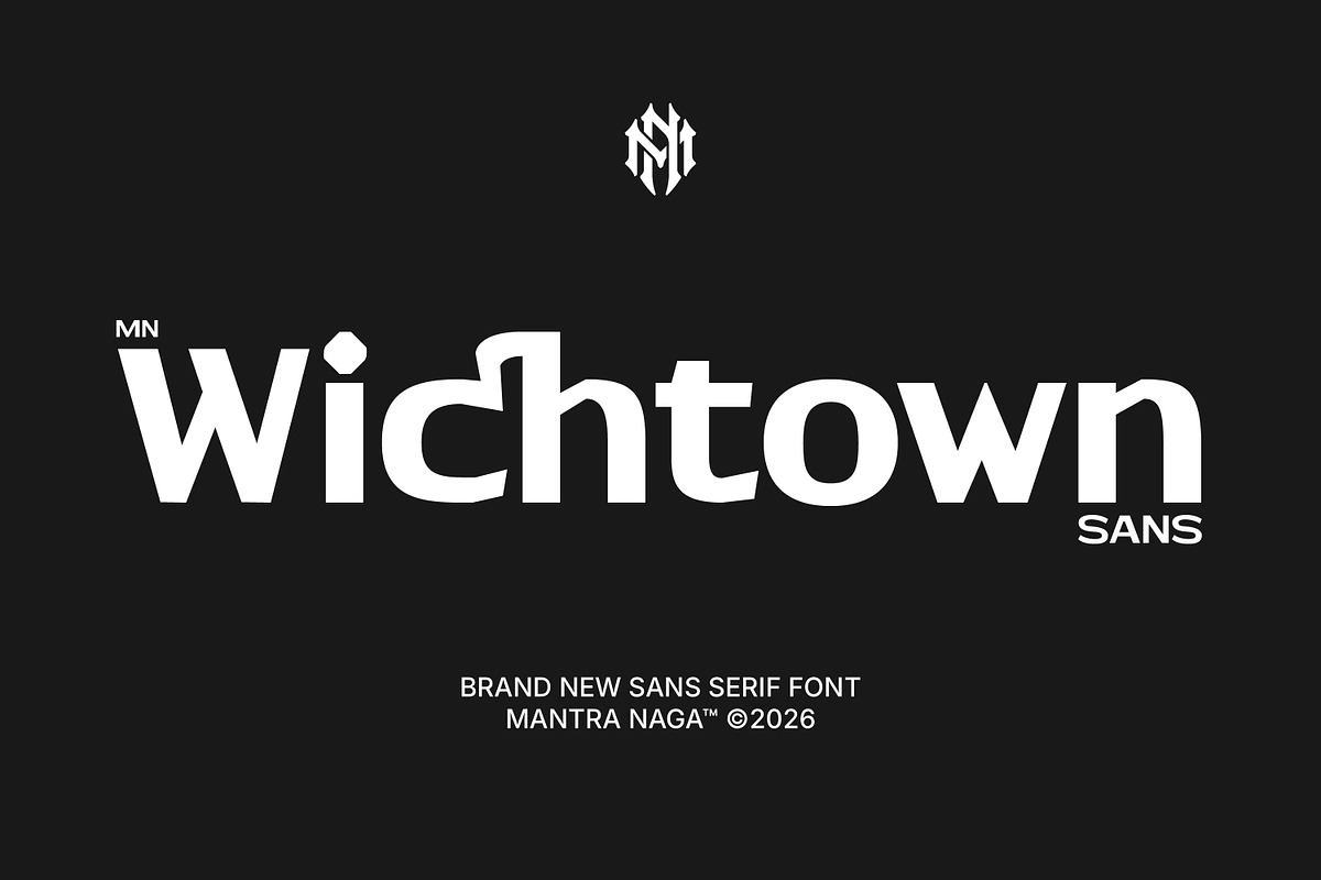 MN Wichtown Sans - Modern Sans Serif, a Sans Serif Font by Mantra Naga (Photo 1 of 15)