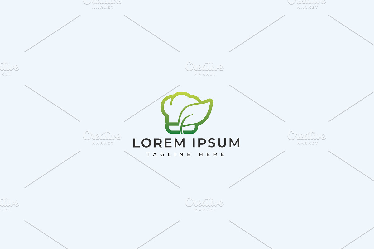 Eco restaurant logo, a Branding & Logo Template by vectplus (Photo 1 of 2)