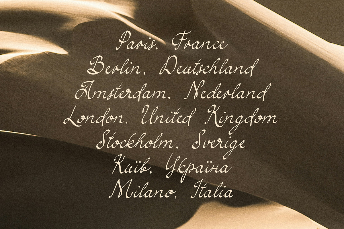 Simple Elegance Script, a Handwritten Font by DesignThatMatters (Photo 10 of 15)