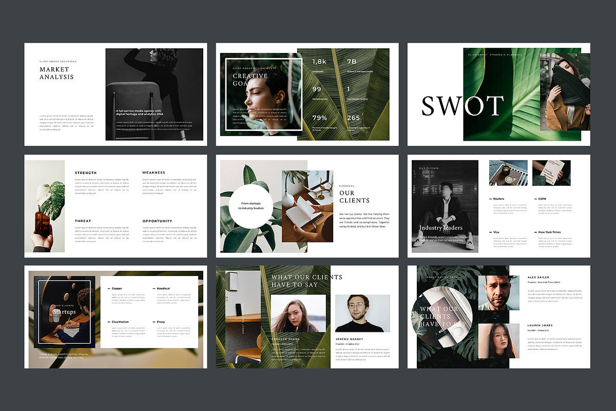 Visuell - Google Slides Template, a Presentation Template by Bervisual