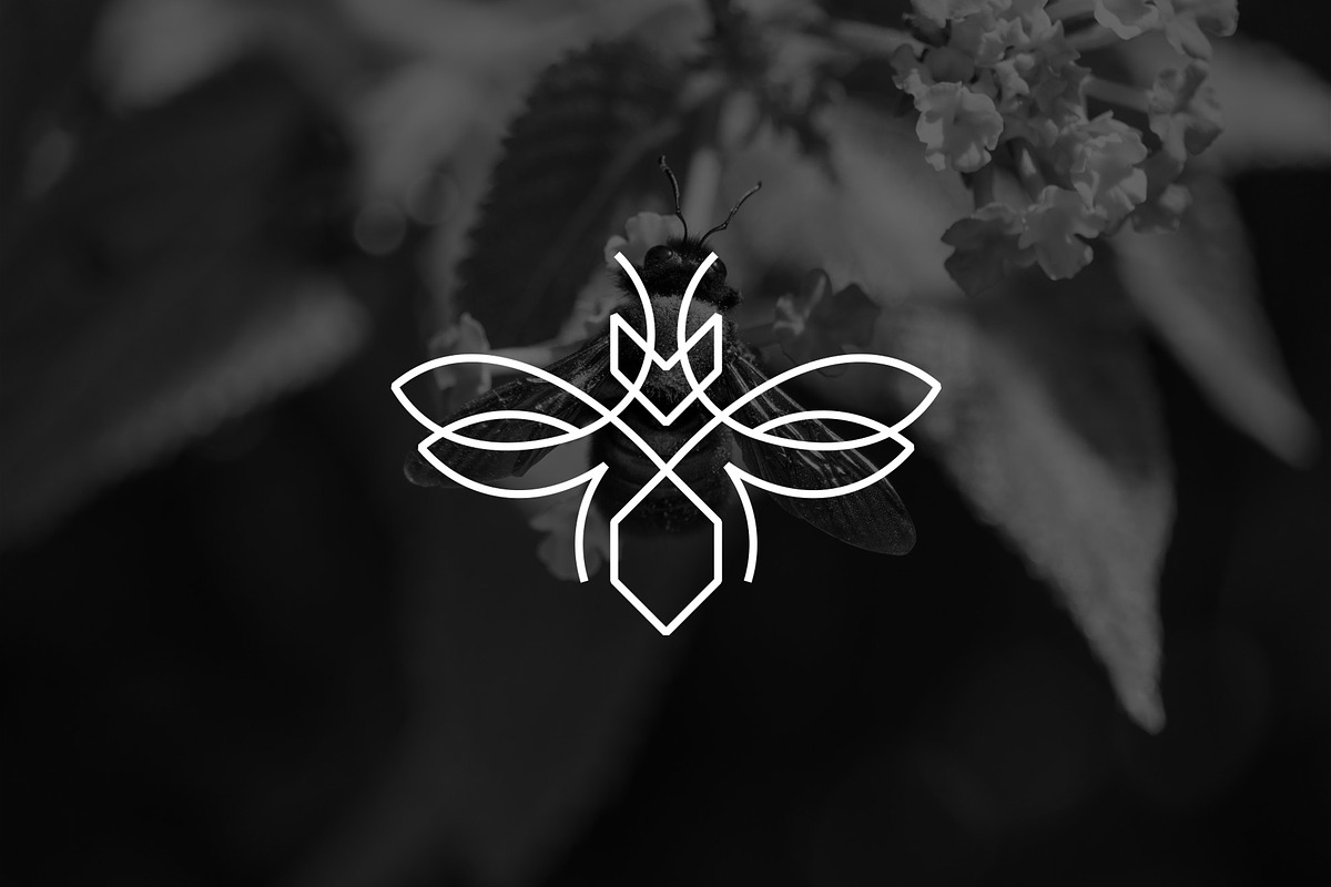 Minimalist Luxury Bee Logo, a Branding & Logo Template by Luxury Logos (Photo 2 of 4)
