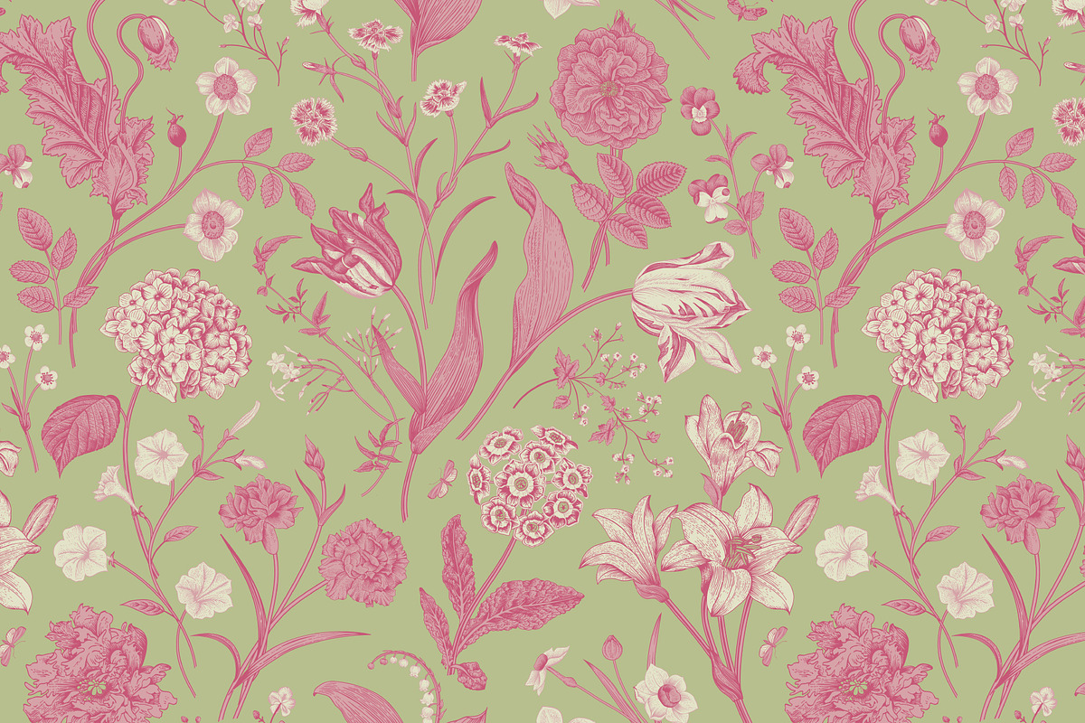 Classic. Seamless patterns, a Pattern Graphic by olga.korneeva (Photo 5 of 14)