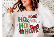 Christmas Coquette Santa Ho Ho Ho, an Illustration by Designking (Thumbnail 1 of 5)