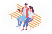300+ Isometric People vector set, a Person Illustration by Vector_Art (Thumbnail 11 of 23)