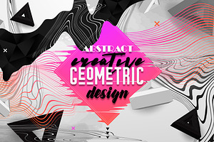 Abstract Creative Geometric design