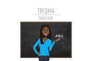 Teacher Portrait Creator | Clip Art, an Education Illustration by Lauren Lesley Studio (Thumbnail 31 of 33)