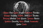 Night Prayer Blackletter Font, a Blackletter Font by Vampstudio (Thumbnail 9 of 13)