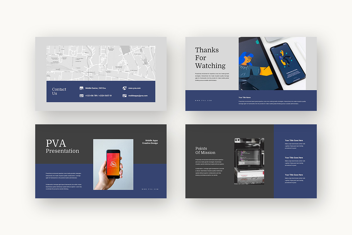 Pva : App Biz Promo Powerpoint, a Presentation Template by Punkl Camp (Photo 9 of 16)