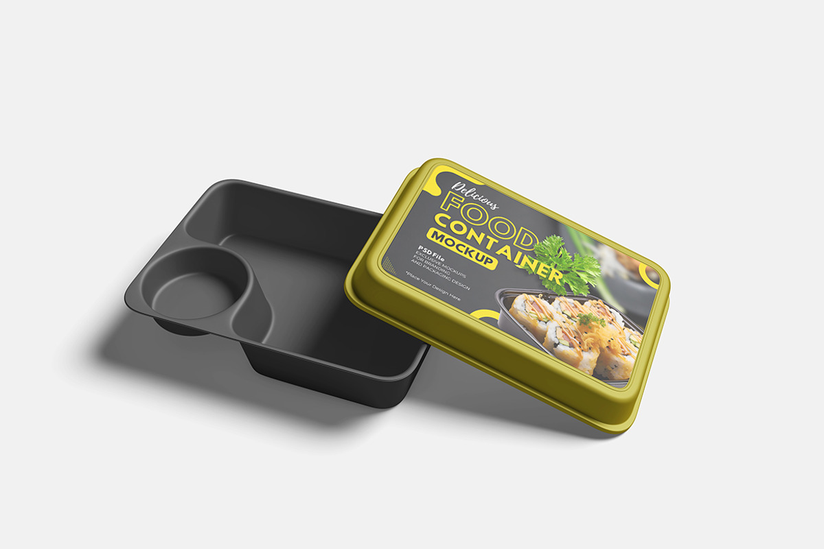 Food Container Mockup For Branding, a Packaging Mockup by bimockup (Photo 4 of 6)