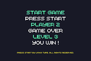 PressStart Pixel Game Font, a Sans Serif Font by alpercakici (Thumbnail 3 of 13)
