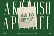 Aguero Serif Rough, a Serif Font by Craft Supply Co. (Thumbnail 7 of 8)