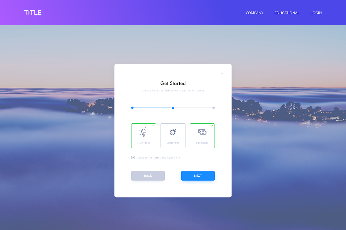 Creative Elements UI Kit, an UI Kit Template by EpicShop (Photo 5 of 9)
