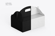 Gable Box Packaging Mockup, a Packaging Mockup by Ram Studio LLC (Thumbnail 6 of 19)