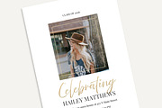 Graduation Announcement Template THV, an Invitation Template by Laurie Cosgrove Design (Thumbnail 4 of 7)