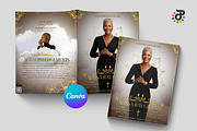 Elegant Canva Obituary Template, a Brochure Template by Protech Design ENT (Thumbnail 1 of 9)