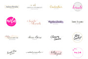 Girlboss Premade Branding Logos, a Branding & Logo Template by SNIPESCIENTIST (Thumbnail 2 of 21)