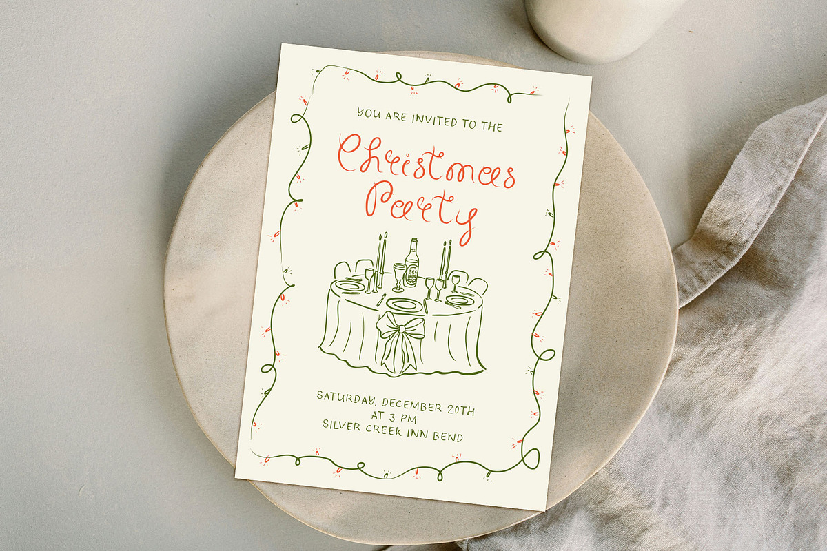 Whimsical Christmas Clipart Bundle, a Seasonal Illustration by Ayya Studio (Photo 5 of 21)