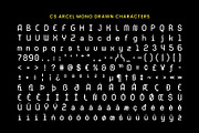 CS Arcel Mono Drawn, a Sans Serif Font by Craft Supply Co. (Thumbnail 8 of 8)