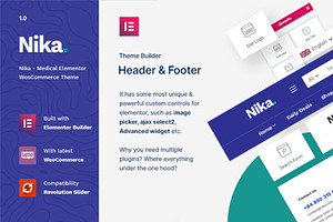 Medical Elementor WooCommerce Theme, a WordPress Template by UInstrument