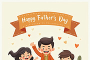 100 Father's Day Illustration, a Seasonal Illustration by PLUM&FIGS (Thumbnail 2 of 8)