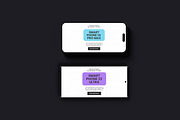iPhone 14 Pro Max & S22 Ultra Mockup, an iPhone Mockup by Modern Studio (Thumbnail 17 of 20)