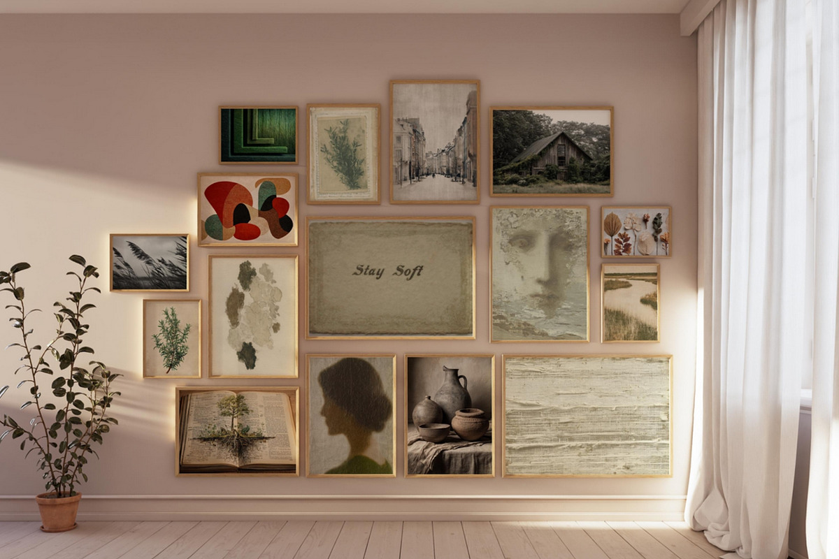 Green Comfort Wall Art Collection, an Illustration by PrintablesByFranklyn (Photo 2 of 14)