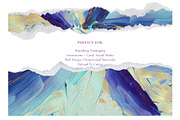 Turquoise & Gold Acrylic Backgrounds, a Texture Graphic by Suna Kosem (Thumbnail 12 of 14)