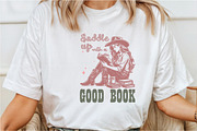 Vintage Western Cowgirl Sublimation, an Illustration by Rose Art (Thumbnail 4 of 7)