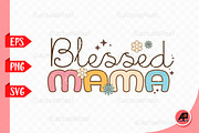 MAMA MOM Design Bundle SVG PNG, an Illustration by Actual Pixel (Thumbnail 3 of 12)