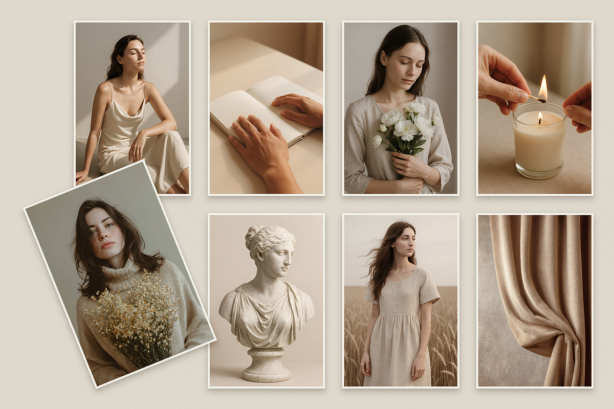 Aesthetic Neutral Lifestyle Photos, a Beauty & Fashion Photo by Vasya Kobelev (Photo 2 of 7)