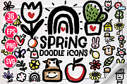 Spring Doodle Icon Clipart, an Emoji Icon by Nobu Collections (Thumbnail 1 of 6)