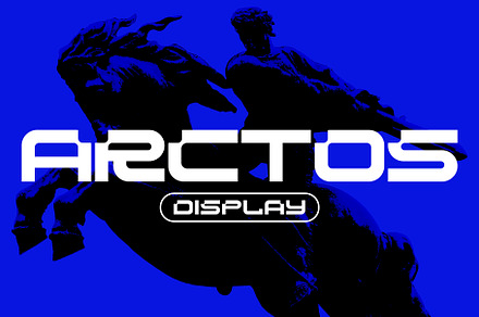 ARCTOS - Display Font, a Sans Serif Font by Oskar Biehl