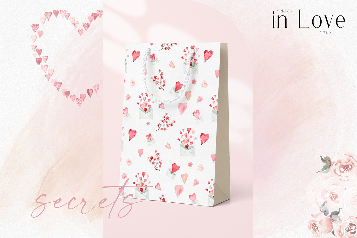 in Love - Valentine's Hearts, an Illustration by Olga Koelsch (Photo 3 of 16)
