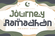 Journey Ramadhan - Arabic Font, a Font by PutraCetol Studio (Thumbnail 1 of 5)