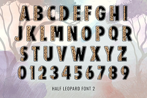 Half Leopard Font