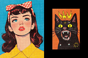 Retro Halftone Printer Design Effect, a Layer Style Add-On by Design Squad (Thumbnail 2 of 7)