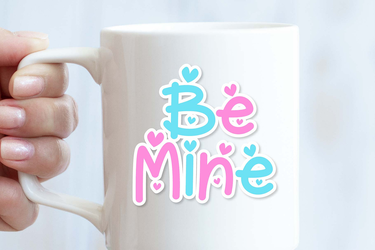 Mini Love Font, a Handwritten Font by KengGraphic (Photo 4 of 8)