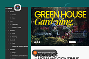 Gardening Botanical Landing Page, a Landing Page Template by SLAB! Design (Thumbnail 3 of 5)