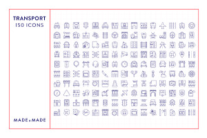 Transport Line Icons