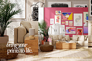 LENIS ROOM Natural Frame Mockup Set, a Household Mockup by Stykke Studio (Thumbnail 23 of 58)