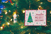 Procreate Christmas Shapes Set, a Brush Add-On by Positively Present (Thumbnail 5 of 10)