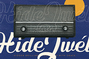 Brione — Retro Bold Script, a Script Font by Krismagraph (Thumbnail 7 of 10)