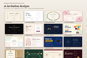 Wedding Event Invitation Collection, a Presentation Template by novexora (Thumbnail 5 of 5)