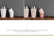 PAPER COFFEE CUP MOCKUP SET, a Cups & Container Mockup by MCKP*ME (Thumbnail 14 of 16)