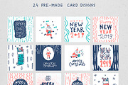 SALE 50% Merry Christmas and NY2019, a Decorative Illustration by mikka_kika (Thumbnail 5 of 10)