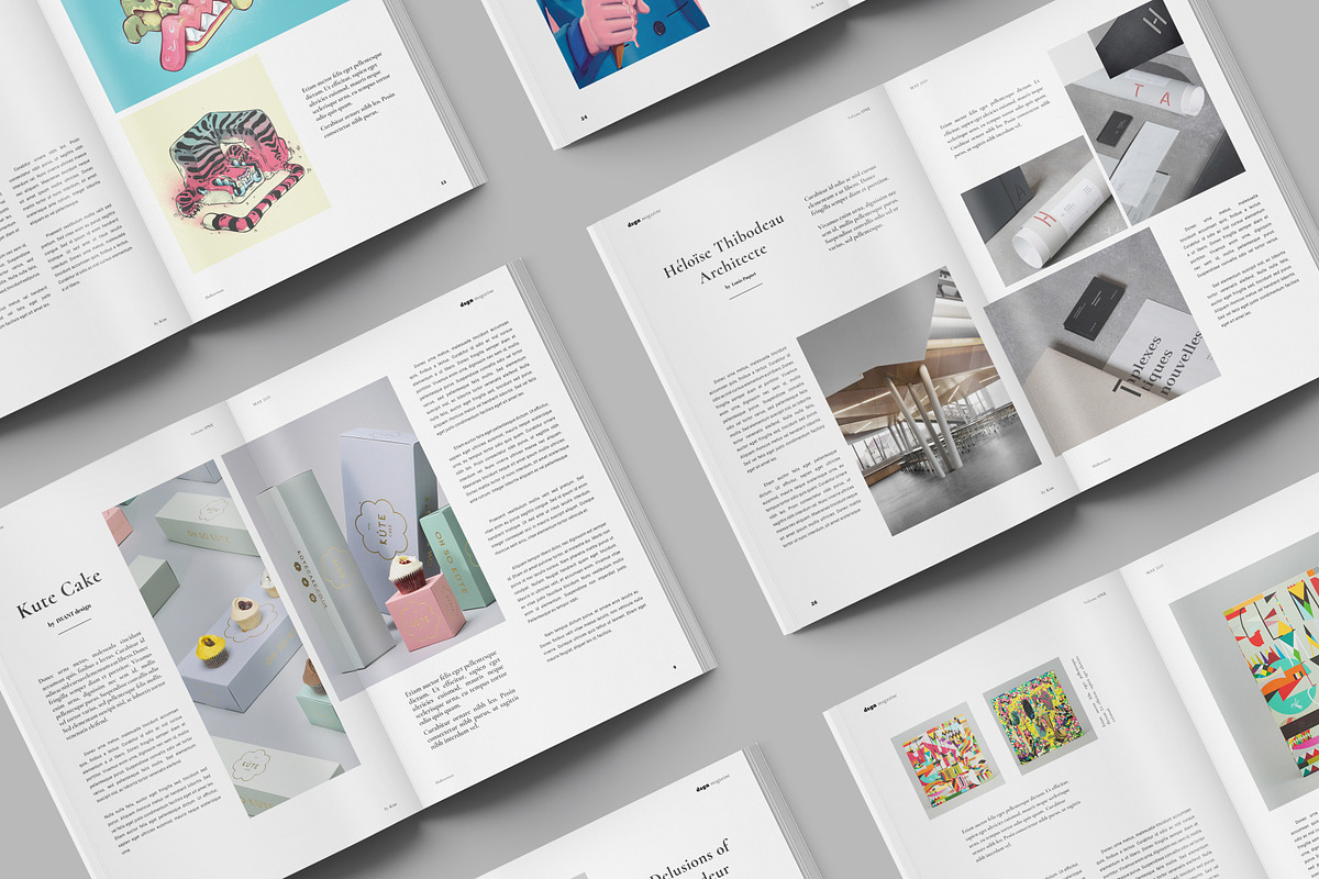 DSGN Magazine, a Magazine Template by Jorge Lima (Photo 5 of 13)