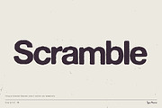Overprint TM – Distressed Sans Serif, a Sans Serif Font by Type Mania (Thumbnail 6 of 10)