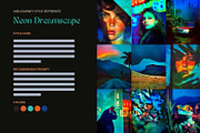 Neon Dreamscape Midjourney Style, an Arts & Entertainment Photo by Artimind Studio (Thumbnail 3 of 9)