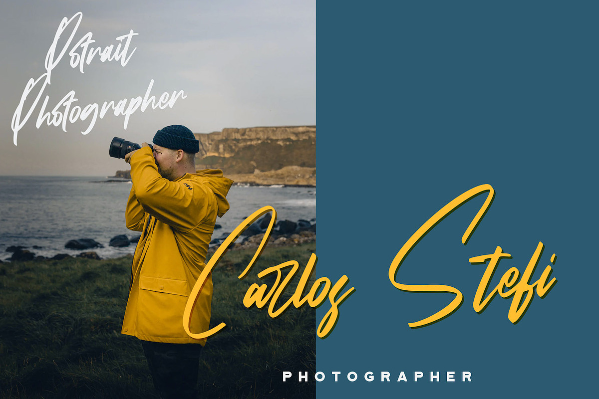 Falcon Harfing - Bold Script Font, a Script Font by StringLabs (Photo 3 of 14)